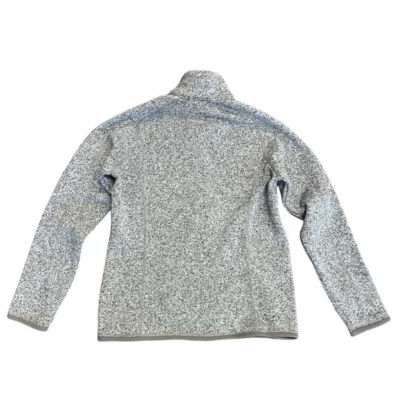 Patagonia Women's Better Sweater 1/4 Zip Fleece Jacket Grey, Size Medium - Picture 2 of 4